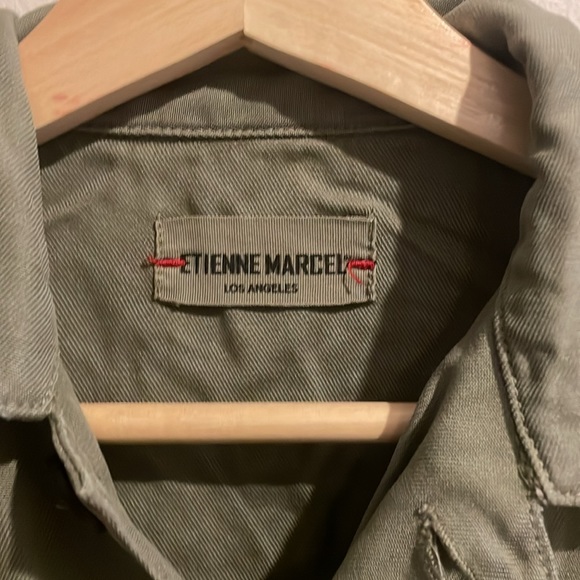Etienne Marcel - military button up shirt - Picture 4 of 5